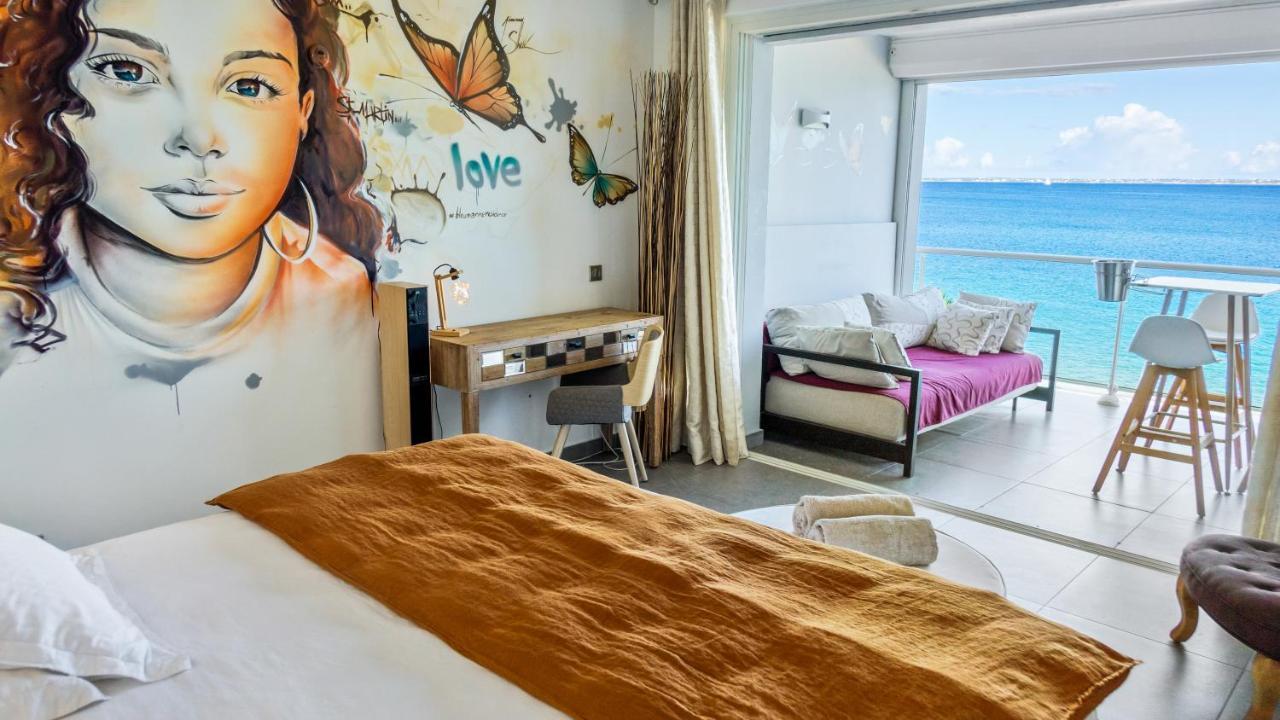 גרנד קז Official Page "Residence Bleu Marine" - Sea View Apartments & Studios - Saint-Martin French Side מראה חיצוני תמונה