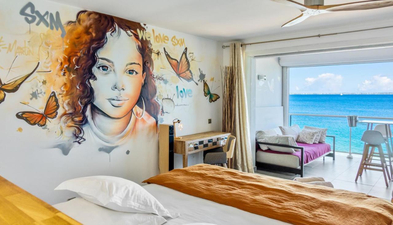 גרנד קז Official Page "Residence Bleu Marine" - Sea View Apartments & Studios - Saint-Martin French Side מראה חיצוני תמונה