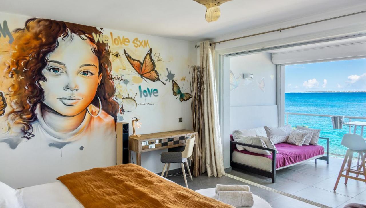 גרנד קז Official Page "Residence Bleu Marine" - Sea View Apartments & Studios - Saint-Martin French Side מראה חיצוני תמונה