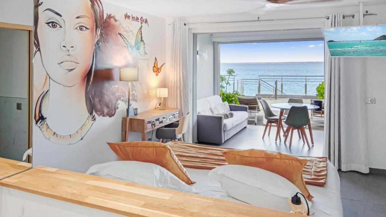 גרנד קז Official Page "Residence Bleu Marine" - Sea View Apartments & Studios - Saint-Martin French Side מראה חיצוני תמונה