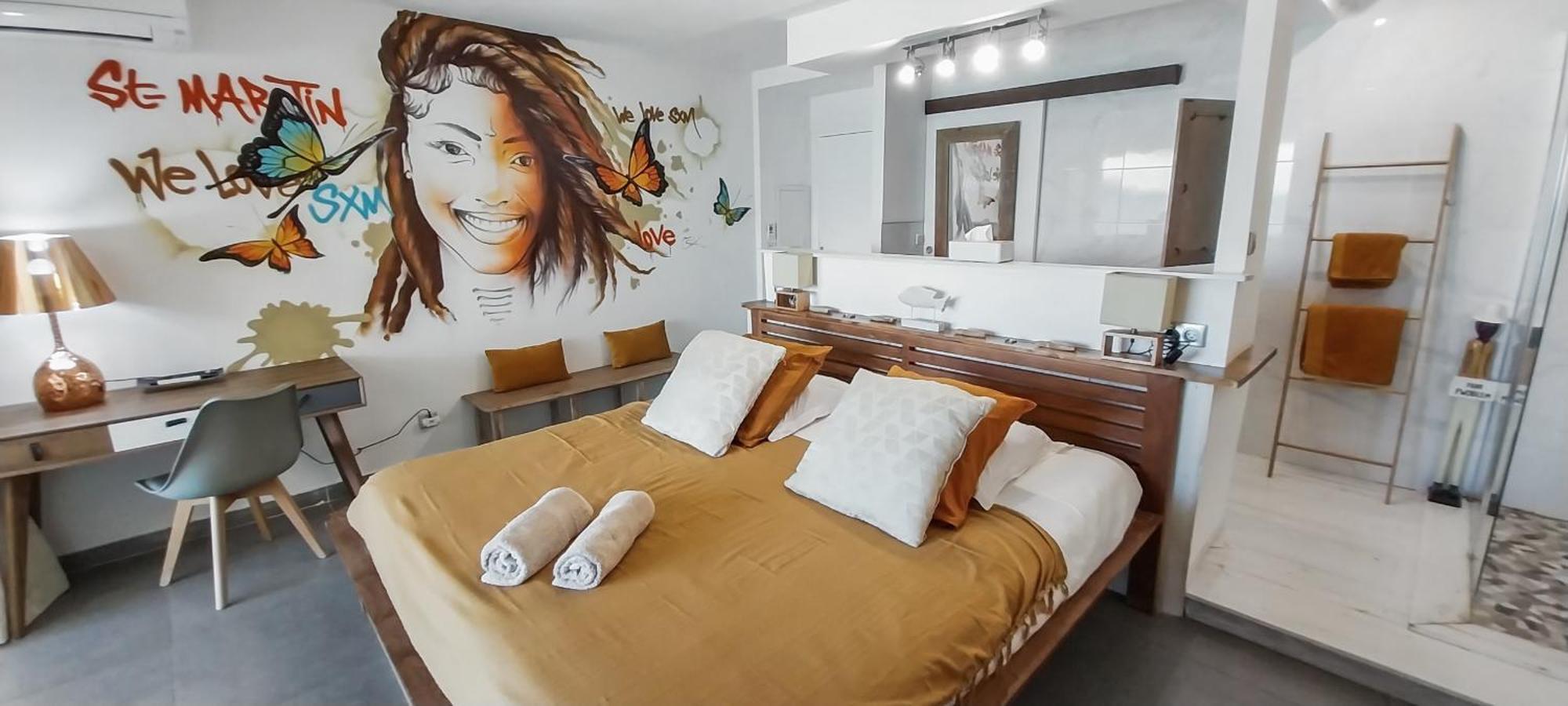 גרנד קז Official Page "Residence Bleu Marine" - Sea View Apartments & Studios - Saint-Martin French Side חדר תמונה