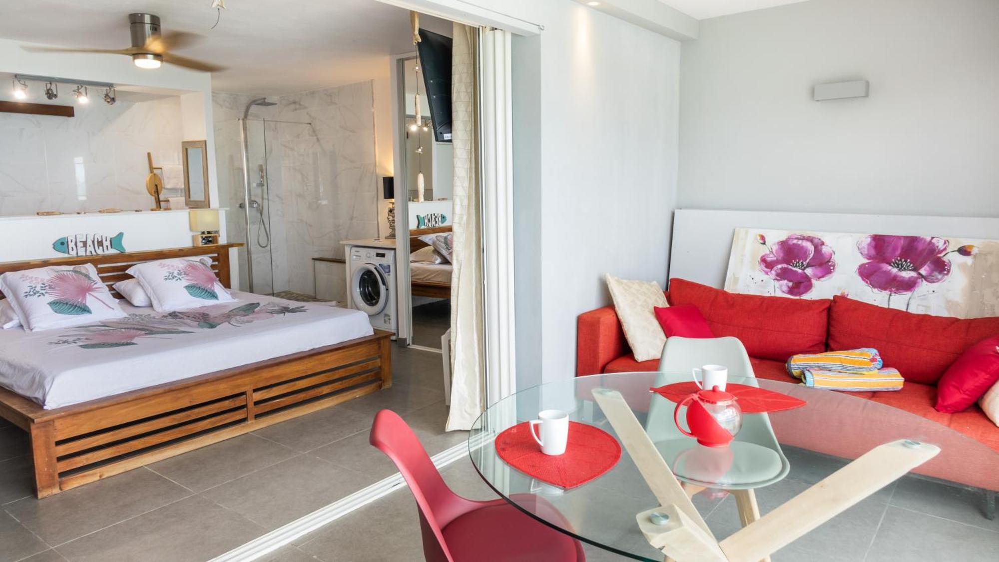 גרנד קז Official Page "Residence Bleu Marine" - Sea View Apartments & Studios - Saint-Martin French Side חדר תמונה